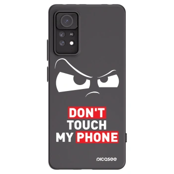 Picasee silikonowe czarne etui na Xiaomi Redmi Note 11 Pro - Cloudy Eye - Transparent