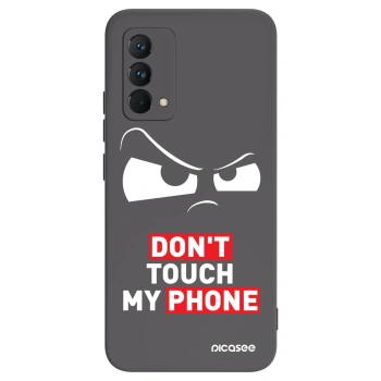 Picasee silikonowe czarne etui na Realme GT Master Edition 5G - Cloudy Eye - Transparent