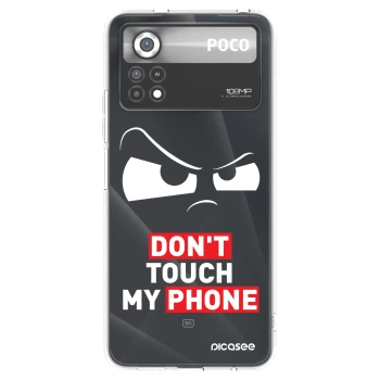 Picasee silikonowe przeźroczyste etui na Xiaomi Poco X4 Pro 5G - Cloudy Eye - Transparent