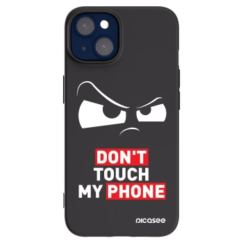 Picasee silikonowe czarne etui na Apple iPhone 14 - Cloudy Eye - Transparent