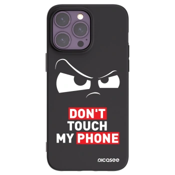 Picasee silikonowe czarne etui na Apple iPhone 14 Pro Max - Cloudy Eye - Transparent