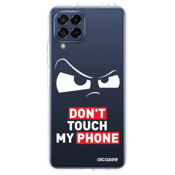 Picasee silikonowe przeźroczyste etui na Samsung Galaxy M53 5G - Cloudy Eye - Transparent