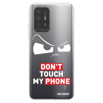 Picasee silikonowe przeźroczyste etui na OPPO A94 5G - Cloudy Eye - Transparent