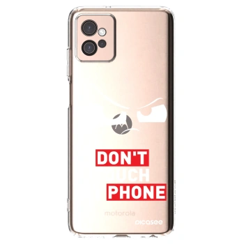 Picasee silikonowe przeźroczyste etui na Motorola Moto G32 - Cloudy Eye - Transparent