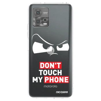 Picasee silikonowe przeźroczyste etui na Motorola Moto G72 - Cloudy Eye - Transparent