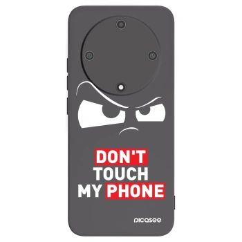 Picasee silikonowe czarne etui na Honor Magic5 Lite 5G - Cloudy Eye - Transparent