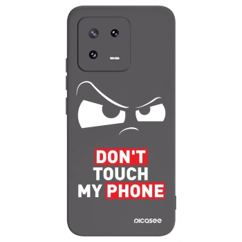 Picasee silikonowe czarne etui na Xiaomi 13 Pro - Cloudy Eye - Transparent
