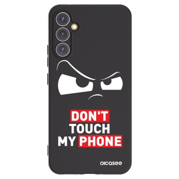 Picasee silikonowe czarne etui na Samsung Galaxy A34 5G A346B - Cloudy Eye - Transparent