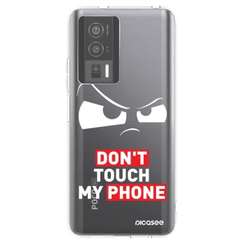 Picasee silikonowe przeźroczyste etui na Xiaomi Poco F5 Pro 5G - Cloudy Eye - Transparent