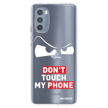 Picasee silikonowe przeźroczyste etui na Motorola Moto G62 - Cloudy Eye - Transparent
