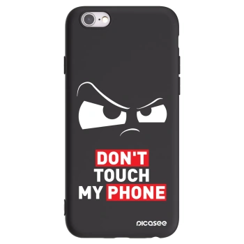 Picasee silikonowe czarne etui na Apple iPhone 6/6S - Cloudy Eye - Transparent