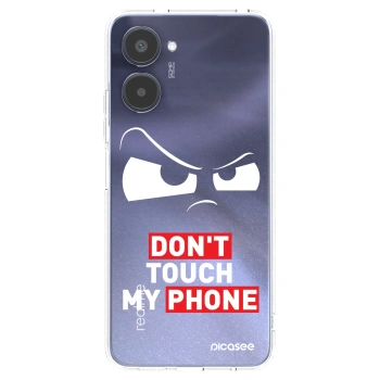 Picasee silikonowe przeźroczyste etui na Realme 10 4G - Cloudy Eye - Transparent