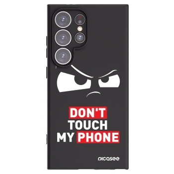 Picasee silikonowe czarne etui na Samsung Galaxy S24 Ultra S928B 5G - Cloudy Eye - Transparent