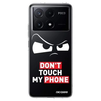 Picasee silikonowe przeźroczyste etui na Xiaomi Poco X6 Pro - Cloudy Eye - Transparent