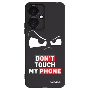 Picasee silikonowe czarne etui na Xiaomi Redmi 13C 5G - Cloudy Eye - Transparent