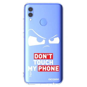 Picasee silikonowe przeźroczyste etui na Honor 10 Lite - Cloudy Eye - Transparent