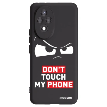 Picasee silikonowe czarne etui na Honor 200 5G - Cloudy Eye - Transparent