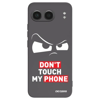 Picasee silikonowe czarne etui na OnePlus Nord 4 - Cloudy Eye - Transparent