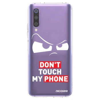 Picasee silikonowe przeźroczyste etui na Xiaomi Mi 9 - Cloudy Eye - Transparent