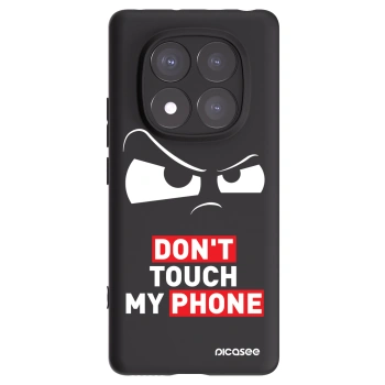 Picasee silikonowe czarne etui na Xiaomi Redmi Note 14 Pro 5G - Cloudy Eye - Transparent