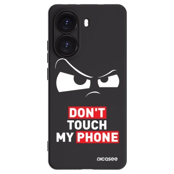 Picasee silikonowe czarne etui na Xiaomi Poco X7 Pro 5G - Cloudy Eye - Transparent