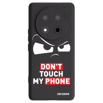 Picasee silikonowe czarne etui na Honor Magic7 Lite 5G - Cloudy Eye - Transparent