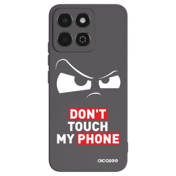 Picasee silikonowe czarne etui na Honor 200 Smart 5G - Cloudy Eye - Transparent