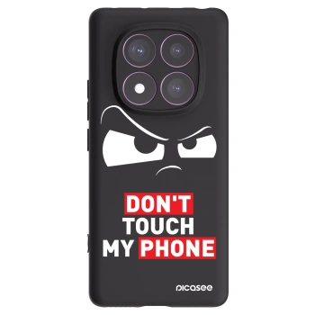 Picasee silikonowe czarne etui na Xiaomi Redmi Note 14 Pro 4G - Cloudy Eye - Transparent