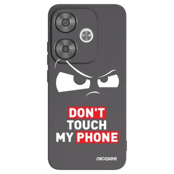 Picasee silikonowe czarne etui na Xiaomi Poco F6 - Cloudy Eye - Transparent