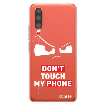 Picasee silikonowe przeźroczyste etui na Huawei P30 - Cloudy Eye - Transparent