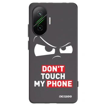Picasee silikonowe czarne etui na Xiaomi Poco F7 5G - Cloudy Eye - Transparent