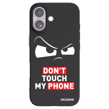 Picasee silikonowe czarne etui na Apple iPhone 17 - Cloudy Eye - Transparent
