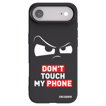 Picasee silikonowe czarne etui na Apple iPhone Air - Cloudy Eye - Transparent