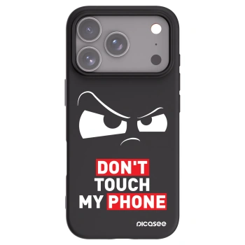 Picasee silikonowe czarne etui na Apple iPhone 17 Pro - Cloudy Eye - Transparent