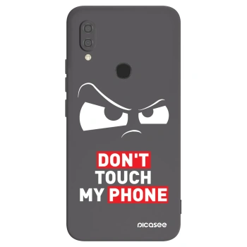 Picasee silikonowe czarne etui na Xiaomi Redmi 7 - Cloudy Eye - Transparent