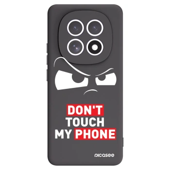 Picasee silikonowe czarne etui na Xiaomi Redmi Note 15 - Cloudy Eye - Transparent