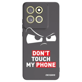 Picasee silikonowe czarne etui na Motorola Moto G86 Power 5G - Cloudy Eye - Transparent