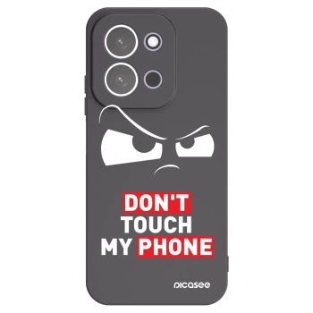 Picasee silikonowe czarne etui na Xiaomi Redmi 15C 5G - Cloudy Eye - Transparent