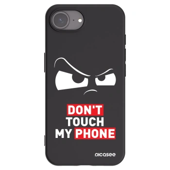 Picasee silikonowe czarne etui na Apple iPhone 17e - Cloudy Eye - Transparent