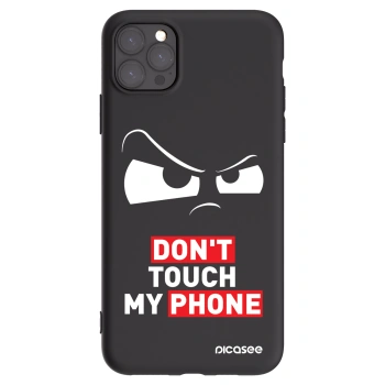 Picasee silikonowe czarne etui na Apple iPhone 11 Pro Max - Cloudy Eye - Transparent