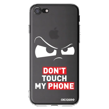 Picasee silikonowe przeźroczyste etui na Apple iPhone 8 - Cloudy Eye - Transparent