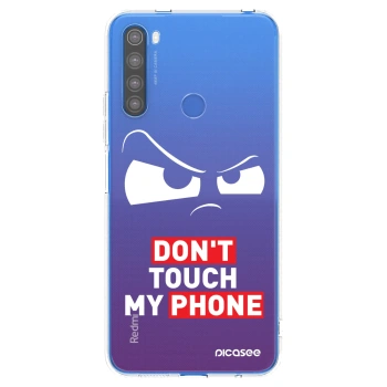 Picasee silikonowe przeźroczyste etui na Xiaomi Redmi Note 8T - Cloudy Eye - Transparent