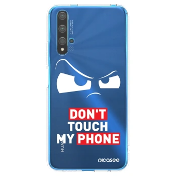 Picasee silikonowe przeźroczyste etui na Huawei Nova 5T - Cloudy Eye - Transparent