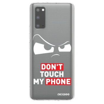 Picasee silikonowe przeźroczyste etui na Samsung Galaxy S20 G980F - Cloudy Eye - Transparent