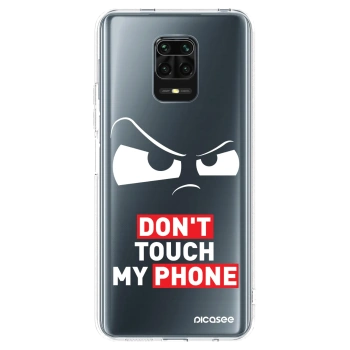 Picasee silikonowe przeźroczyste etui na Xiaomi Redmi Note 9S - Cloudy Eye - Transparent