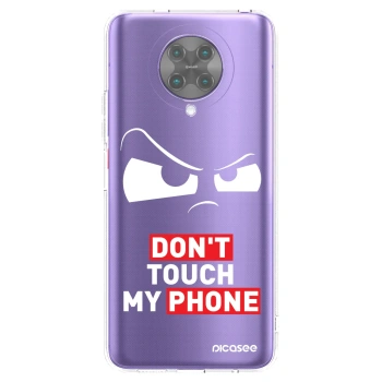 Picasee silikonowe przeźroczyste etui na Xiaomi Poco F2 Pro - Cloudy Eye - Transparent