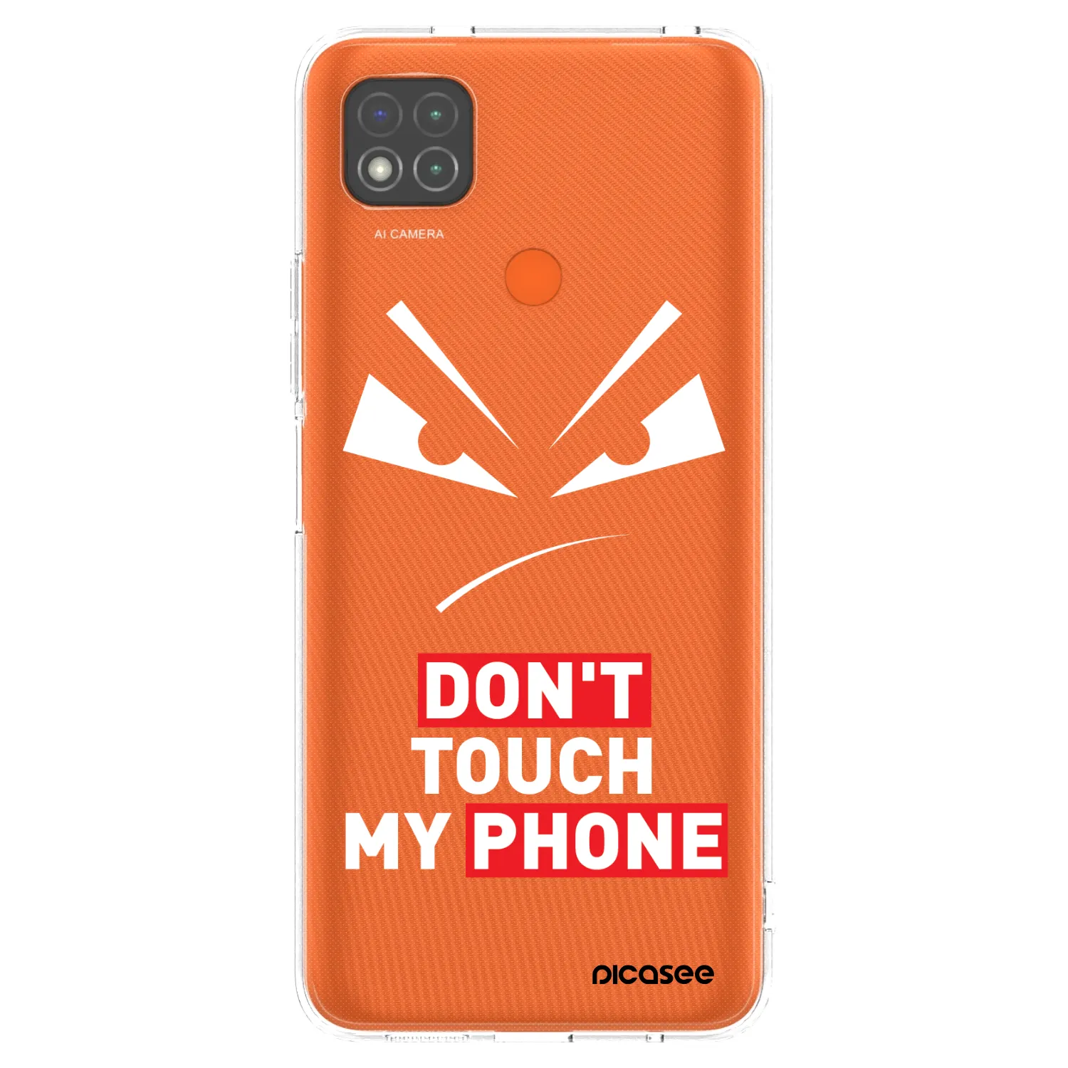 Picasee silikonowe przeźroczyste etui na Xiaomi Redmi 9C - Evil Eye - Transparent