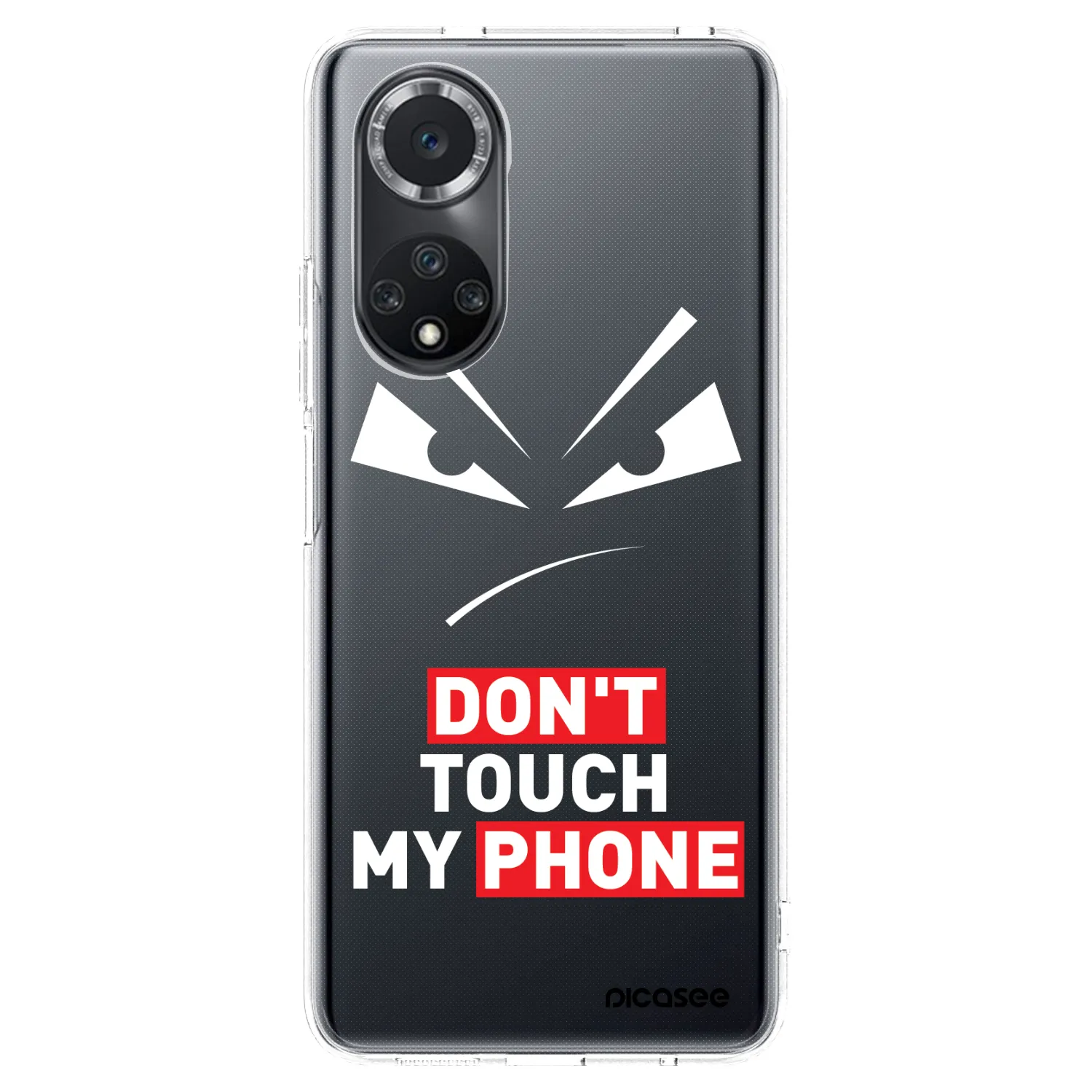 Picasee silikonowe przeźroczyste etui na Huawei Nova 9 SE - Evil Eye - Transparent