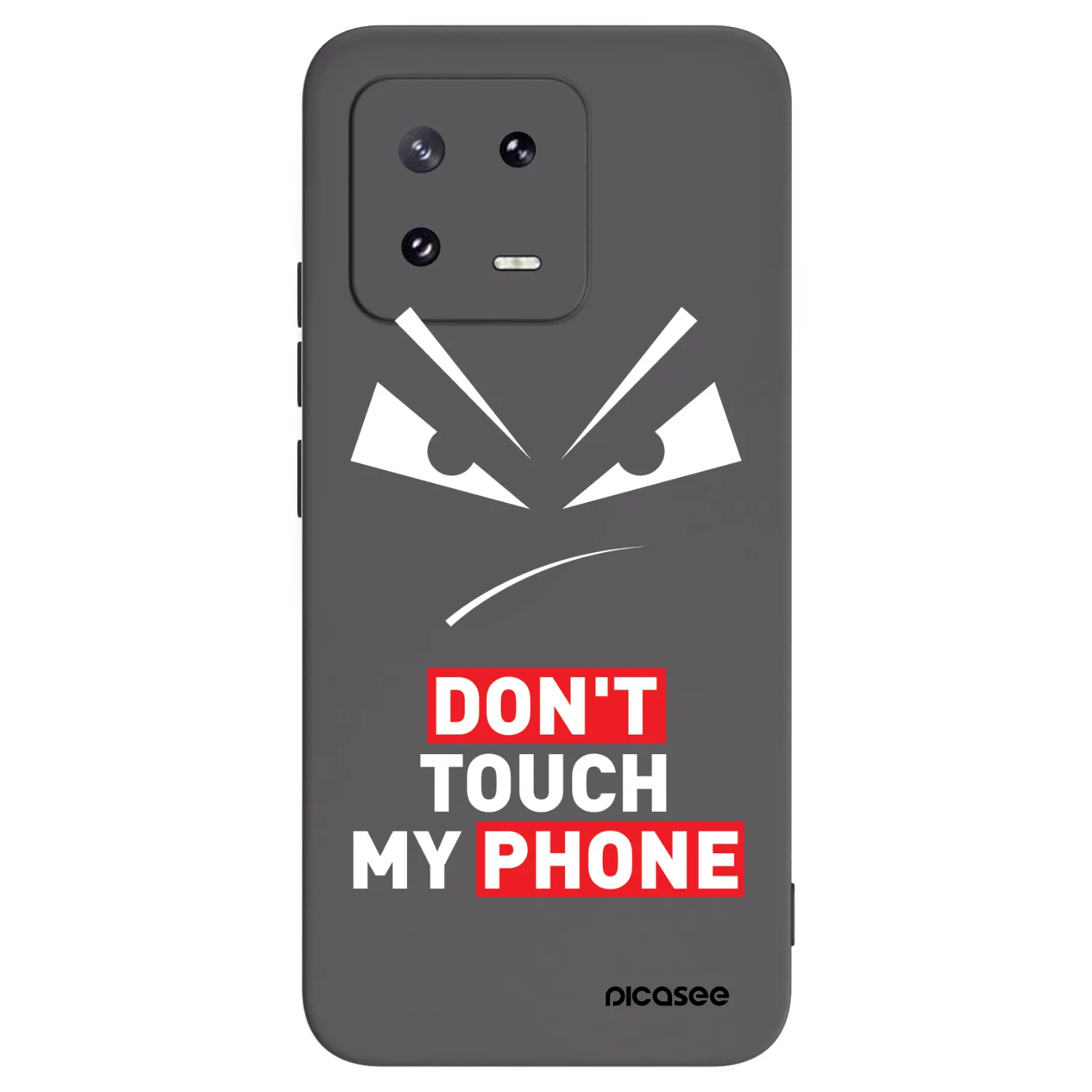 Picasee silikonowe czarne etui na Xiaomi 13 Pro - Evil Eye - Transparent