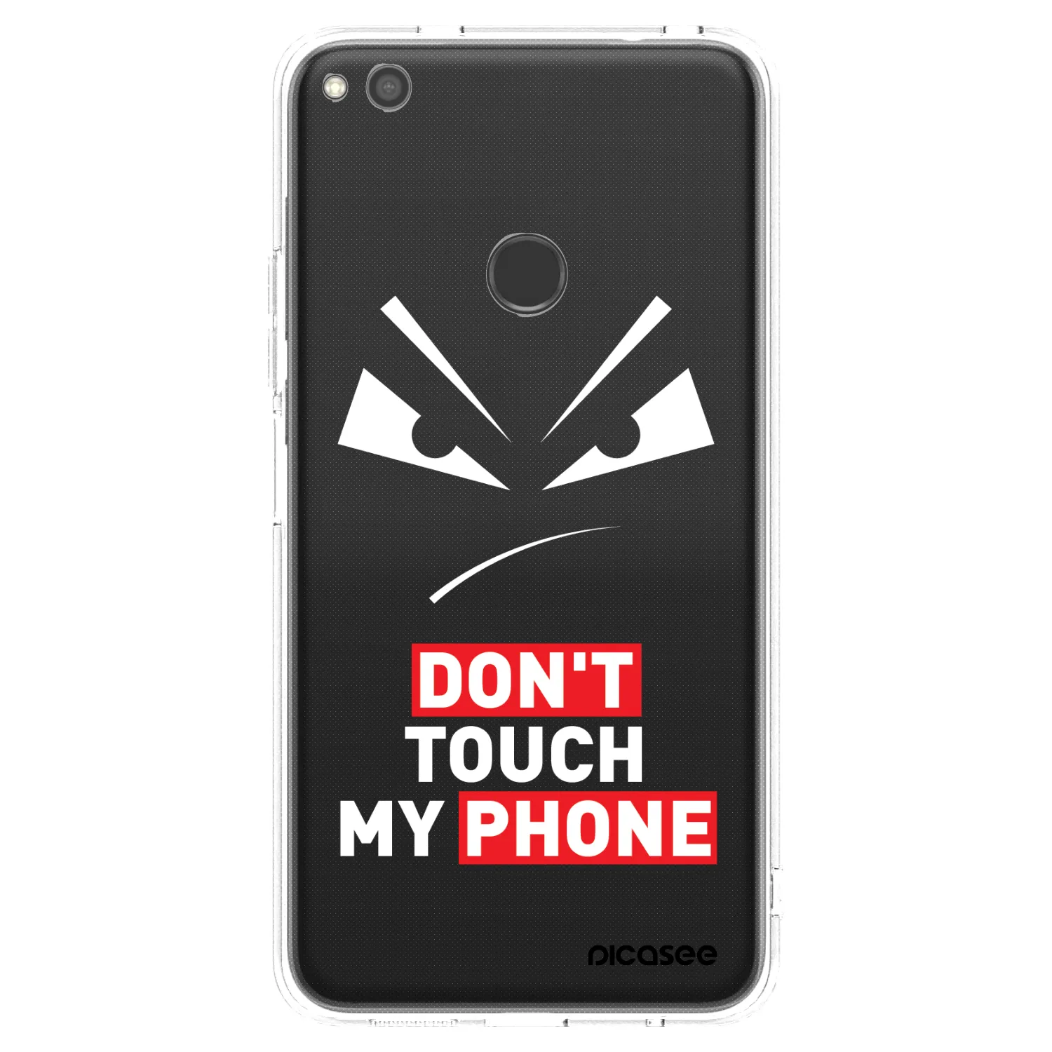 Picasee silikonowe przeźroczyste etui na Huawei P9 Lite 2017 - Evil Eye - Transparent